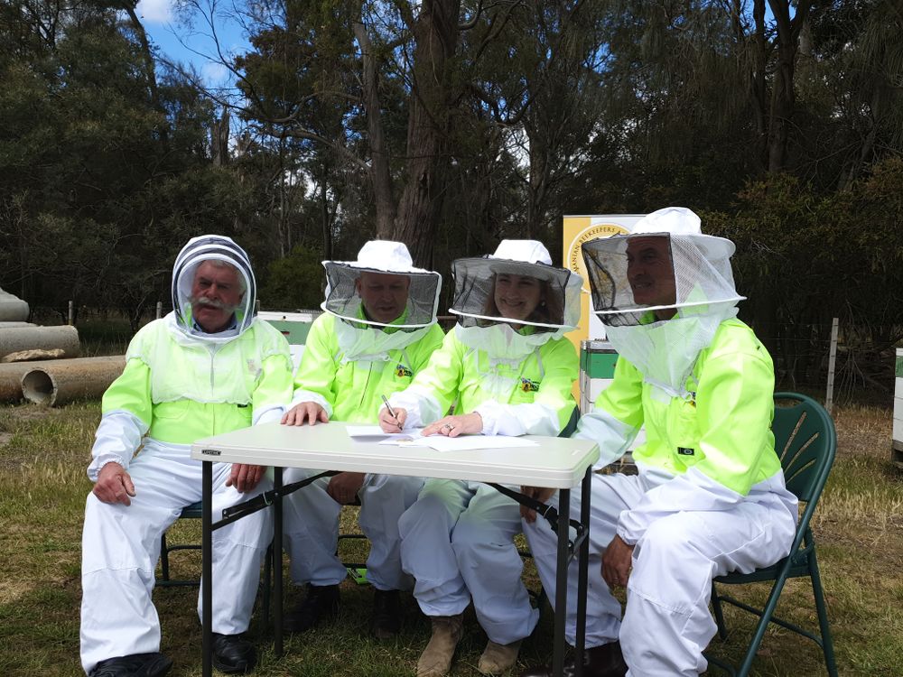 Sustainable Timber Tasmania, Tasmanian Beekeepers Association and